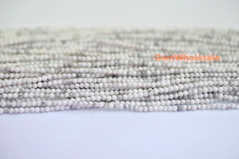 Howlite - Round- beads supplier