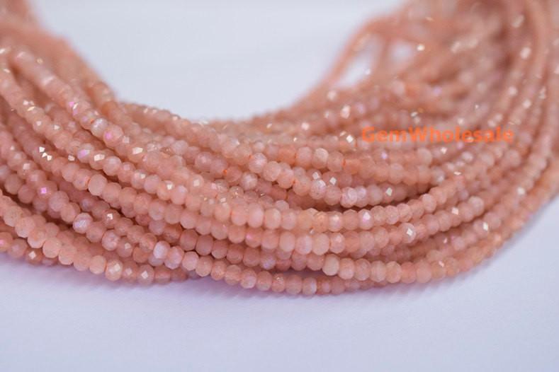 Sunstone - Rondelle- beads supplier