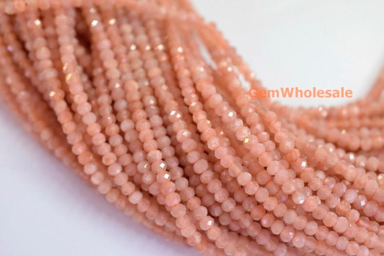 Sunstone - Rondelle- beads supplier