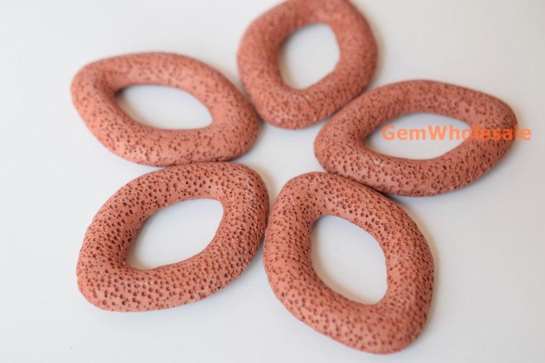 Lava - Oval- beads supplier