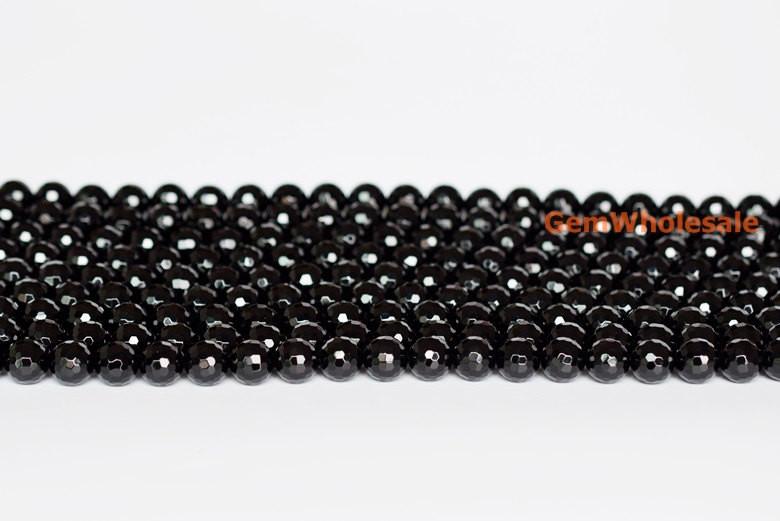 Agate - round faceted- beads supplier