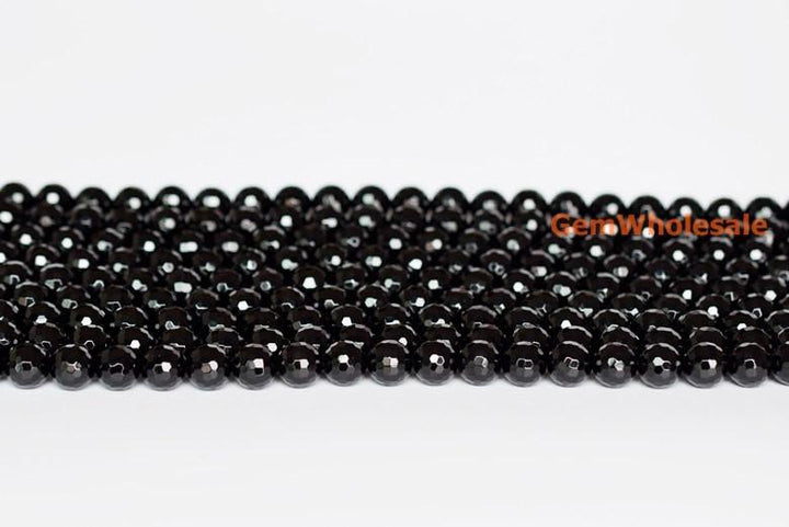 Agate - round faceted- beads supplier
