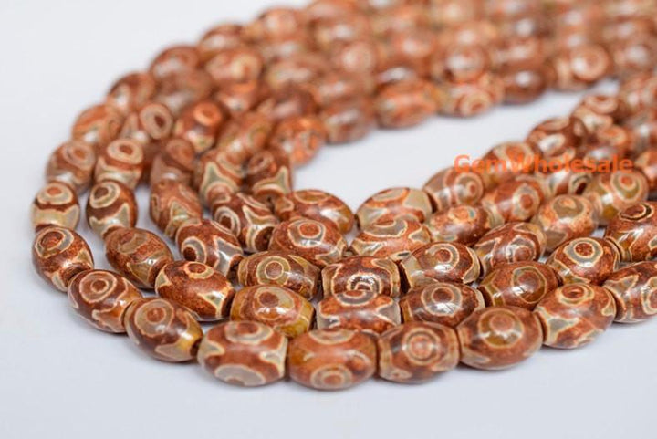 DZI Agate - Barrel- beads supplier