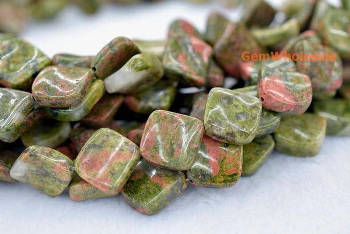 Unakite - Diamond- beads supplier