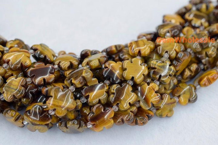 Tiger eye - Flower- beads supplier