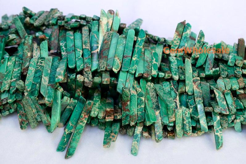 Sediment,impression jasper,emperor jasper,Aqua terra jasper - Triangle- beads supplier
