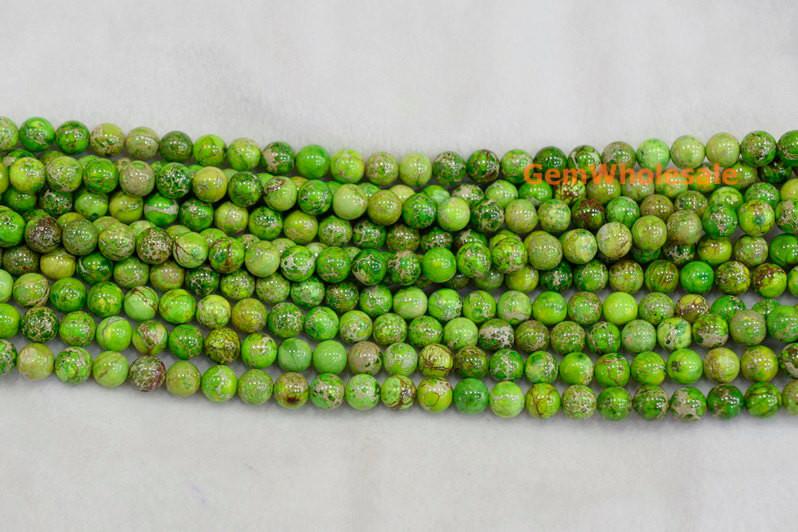 Sediment,impression jasper,emperor jasper - Round- beads supplier