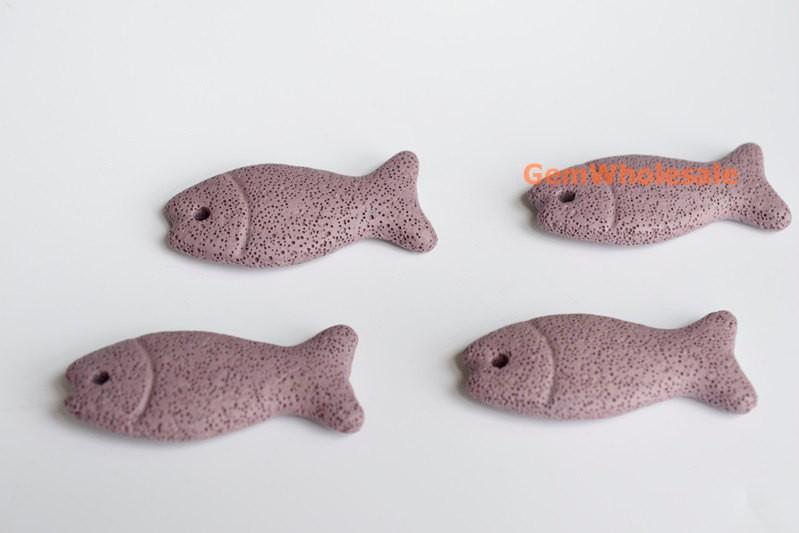 Lava - fish- beads supplier