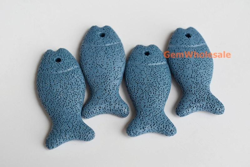 Lava - fish- beads supplier