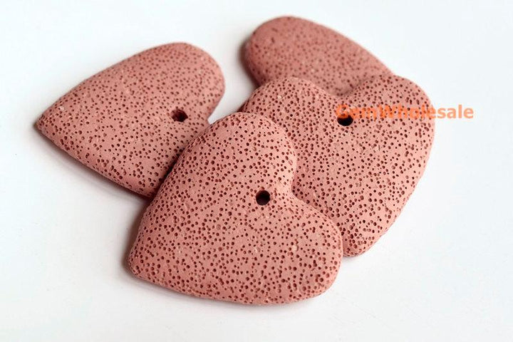 Lava - Heart- beads supplier