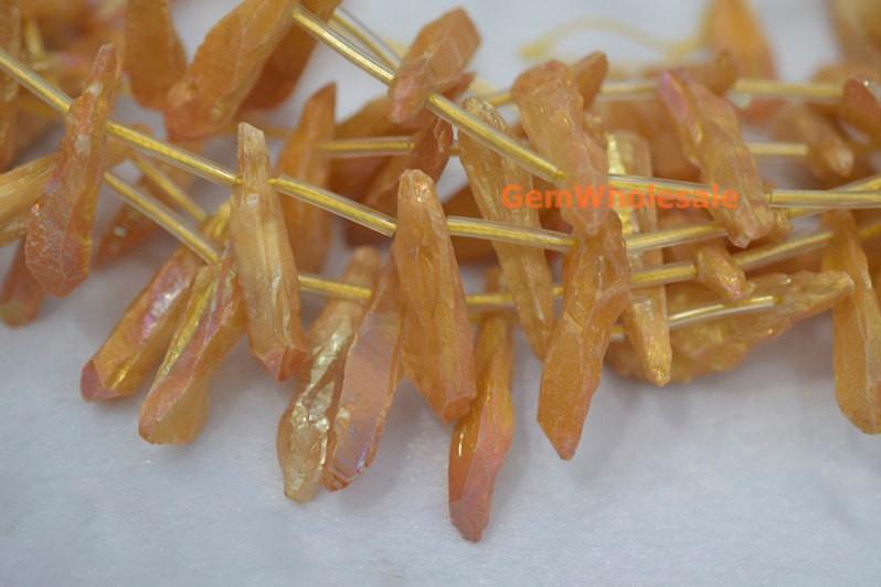 Rough quartz - Spike- beads supplier