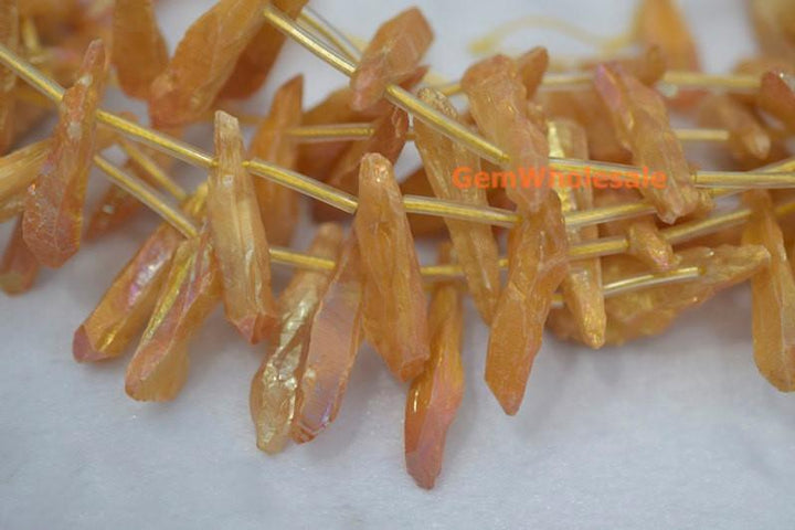 Rough quartz - Spike- beads supplier