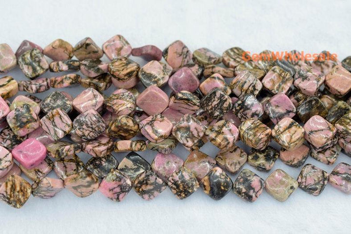 Rhodonite - Square- beads supplier