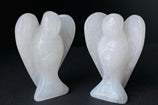 Stone and agate jade angel