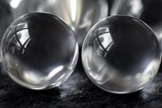Clear color jewelry beads