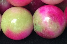 Spring color semi precious stone beads for jewelry making