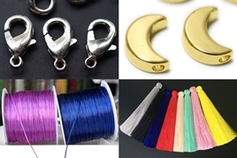 Jewelry findings and accessories for jewelry making