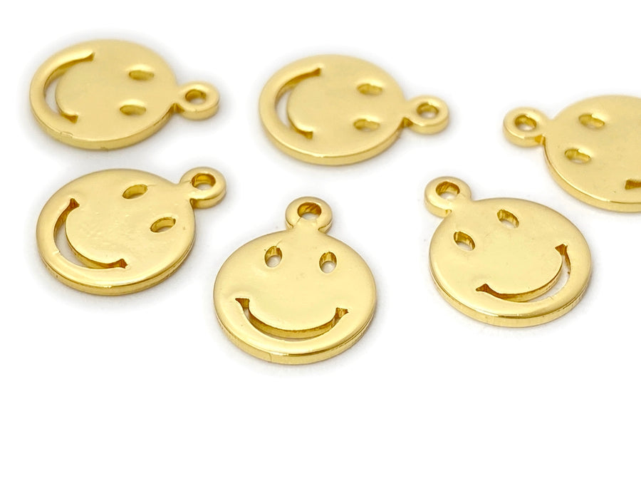 10mm Smile face for jewelry making