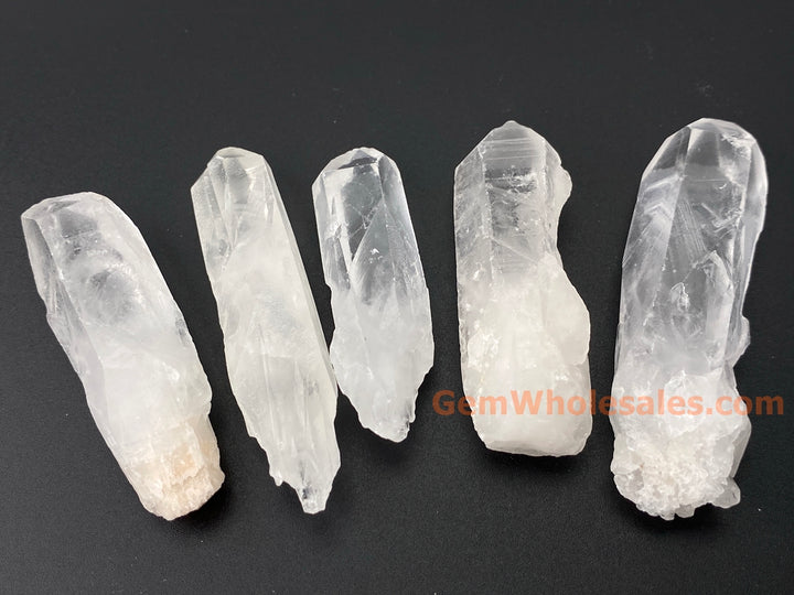 1PC 50~120mm large thick Natural rock crystal quartz Stick Wand Undrilled