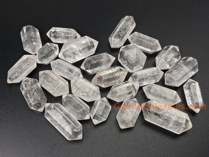 1PC 18~35mm Natural rock crystal quartz Stick Wand pendant Undrilled