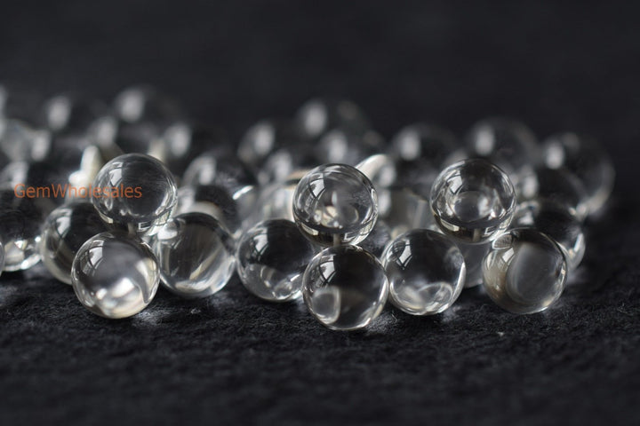 Clear quartz - Round- beads supplier