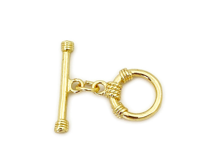 5PCS 11x20mm gold plated brass metal OT Buckle, Toggle Clasp findings