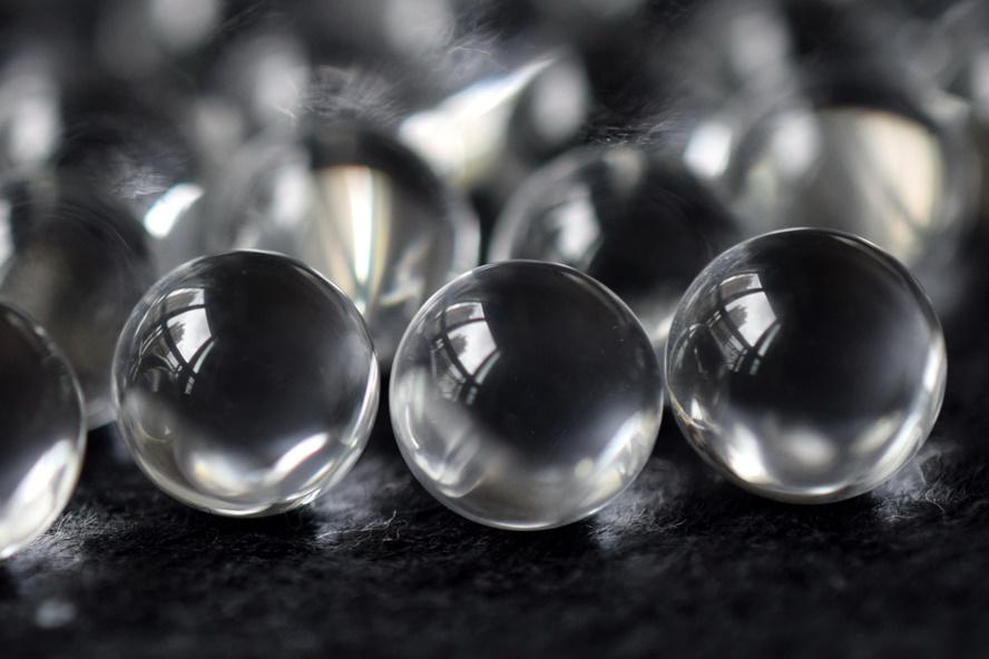 Clear quartz - Round- beads supplier