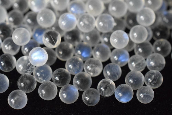 Unusual Moonstone Siamese Beads: MrBead