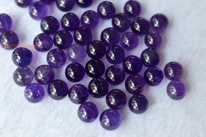 Amethyst - Round- beads supplier