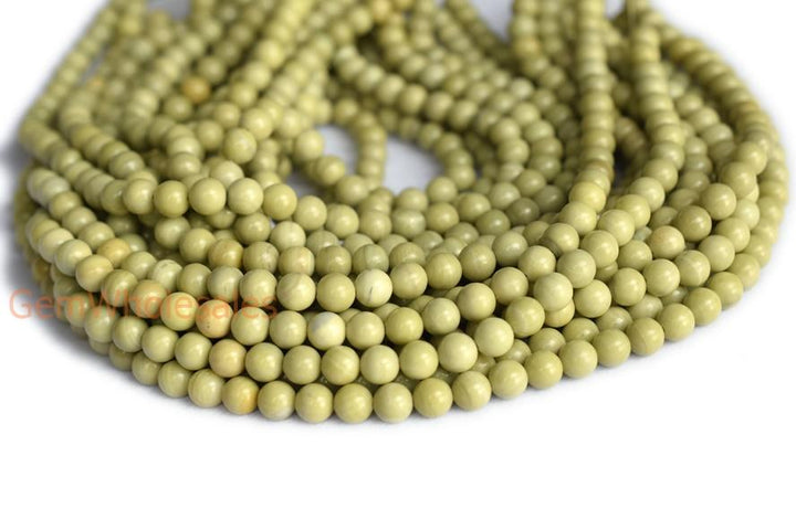 Butter Jade - Round- beads supplier