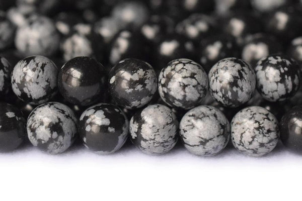 Snowflake Obsidian Beads in Bulk ❄️📿 – RainbowShop for Craft