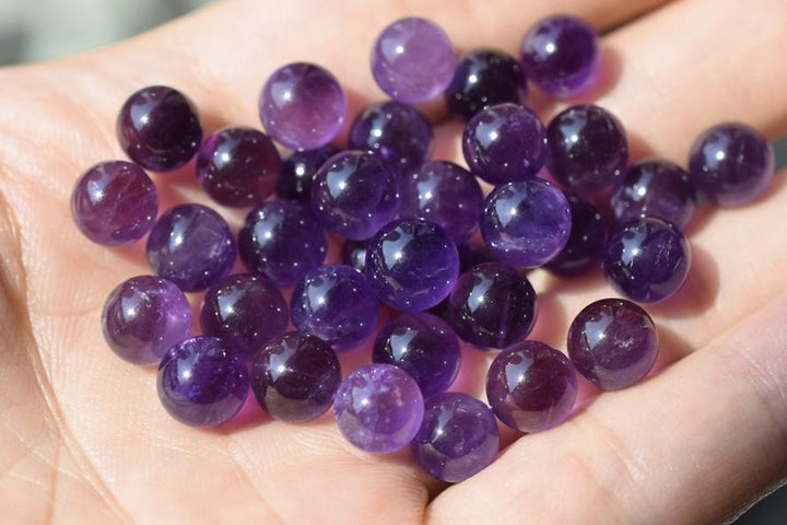 Amethyst - Round- beads supplier