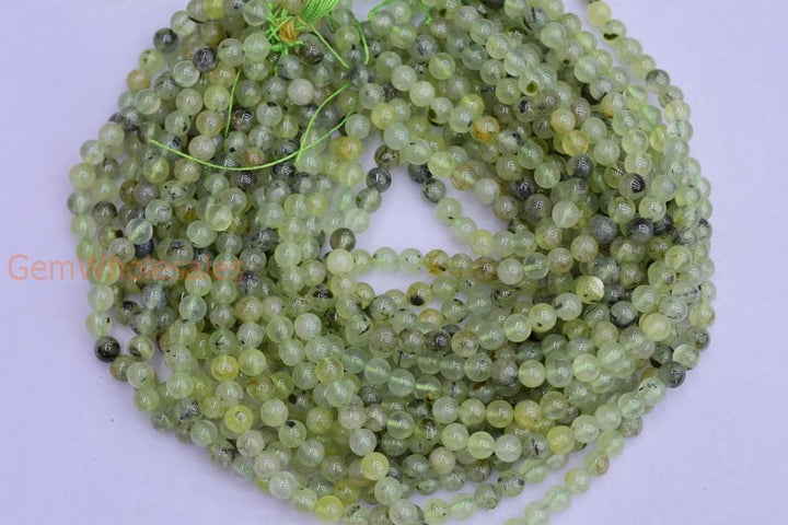 Prehnite - Round- beads supplier