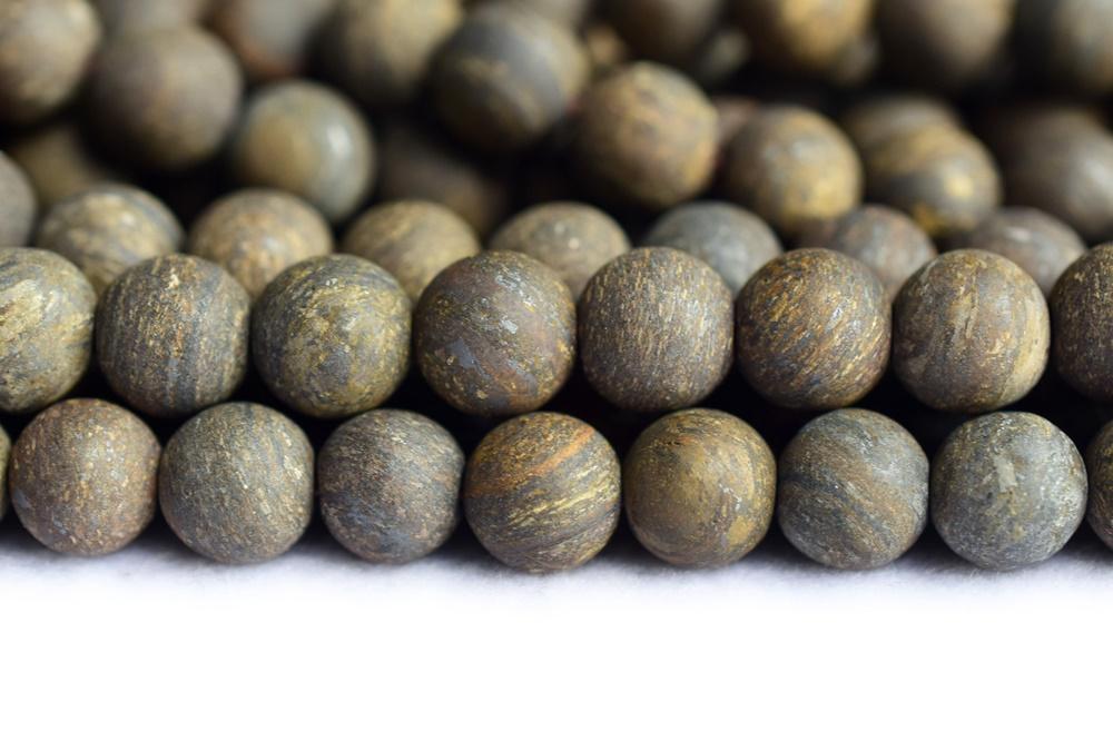Bronzite - Round- beads supplier