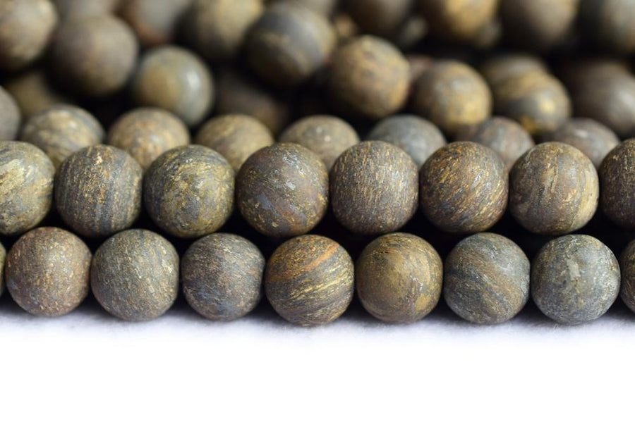 Bronzite - Round- beads supplier