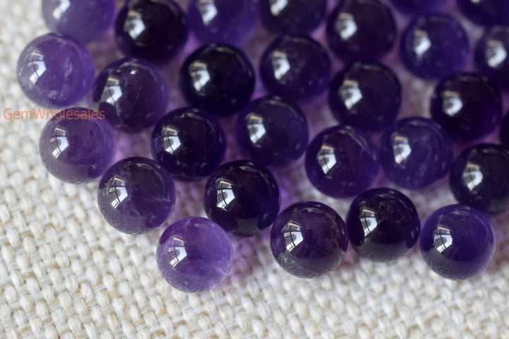 Amethyst - Round- beads supplier