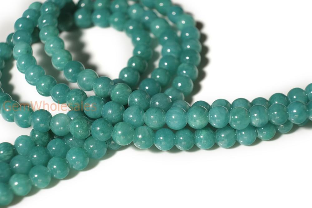 15.5" 6mm/8mm/10mm/12mm green dyed jade Round beads gemstone