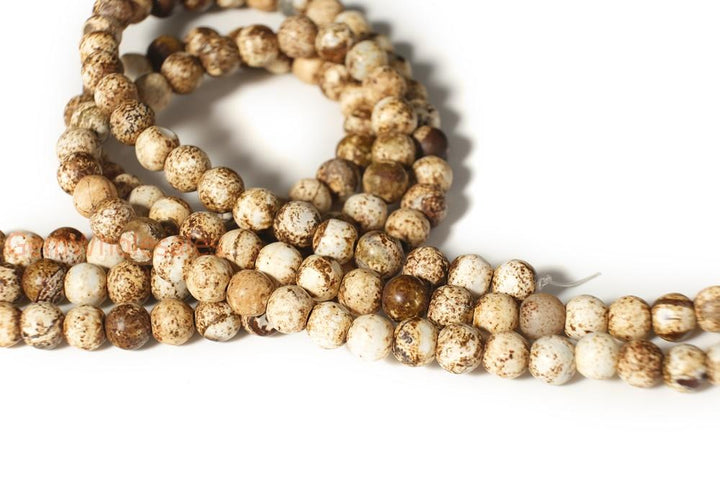 15" 6mm/8mm/10mm/12mm yellow wooden Agate Round beads Gemstone