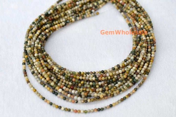 ocean jasper Agate - Round- beads supplier