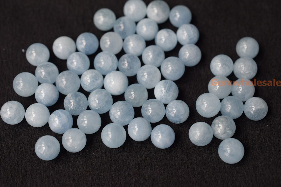 Aquamarine - Round- beads supplier