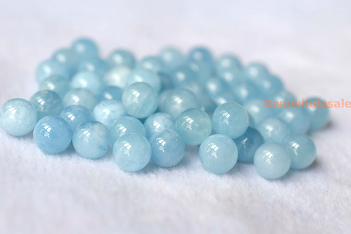 Aquamarine - Round- beads supplier