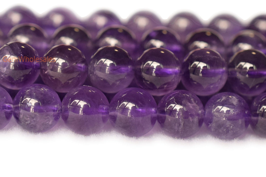 Amethyst - Round- beads supplier