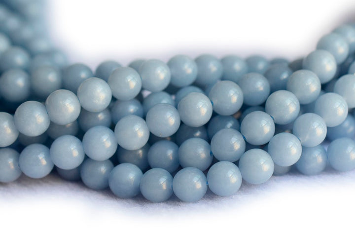 Angelite - Round- beads supplier