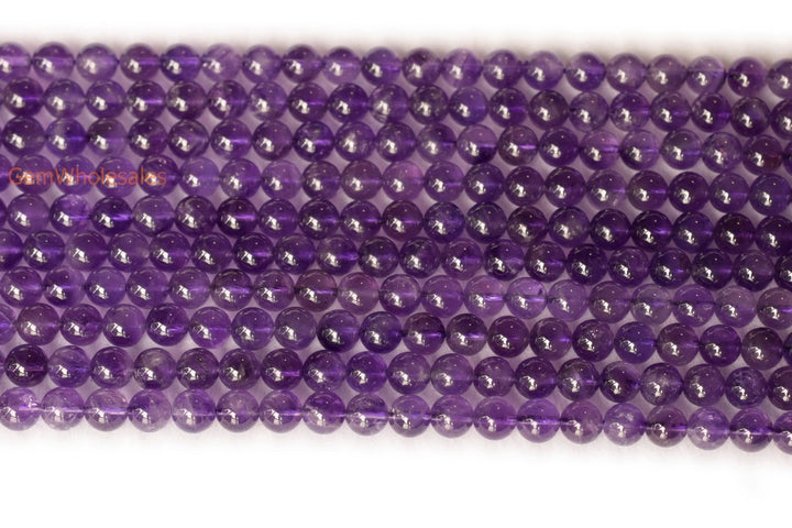 Amethyst - Round- beads supplier