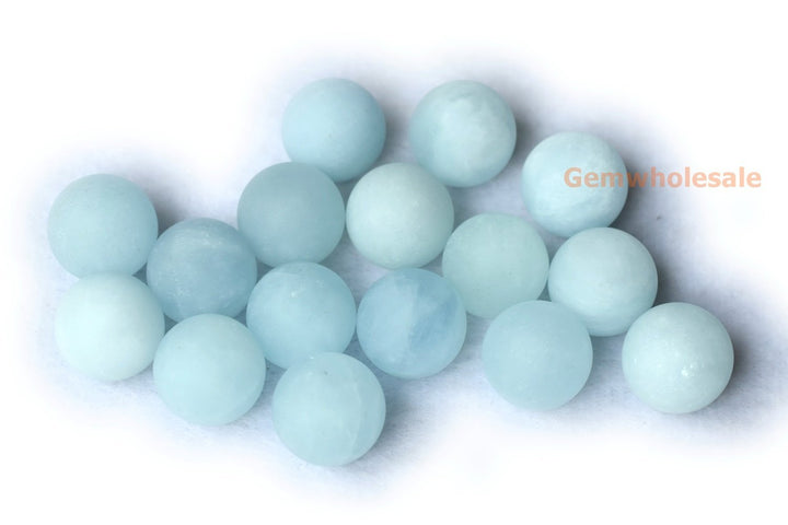 Aquamarine - Round- beads supplier