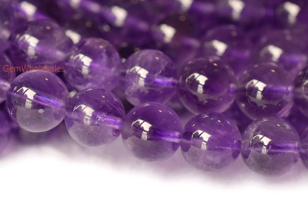 Amethyst - Round- beads supplier