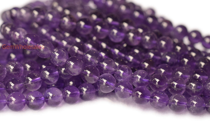 Amethyst - Round- beads supplier