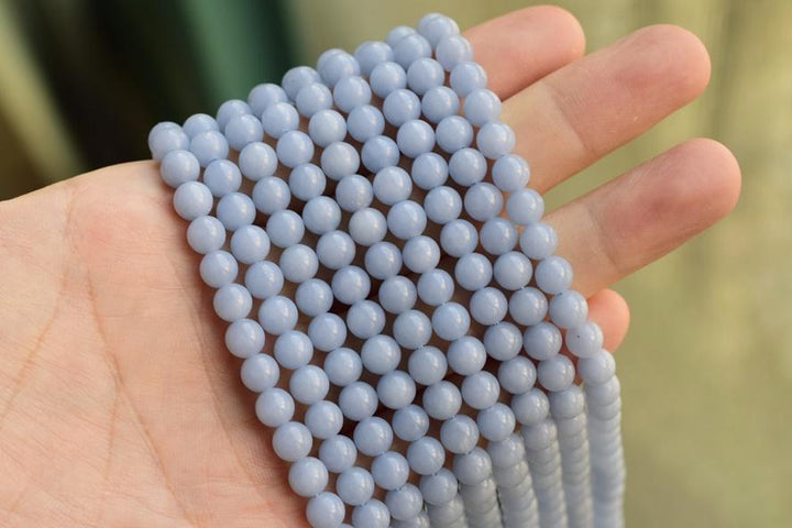 Angelite - Round- beads supplier