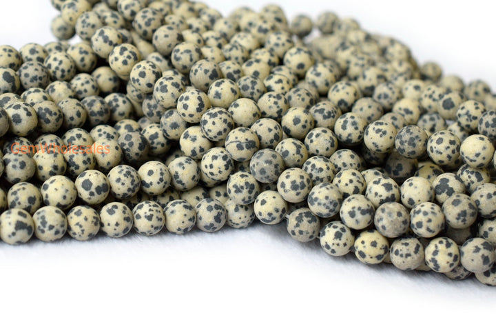 Dalmation jasper - Round- beads supplier