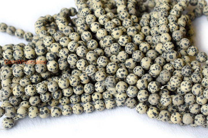 Dalmation jasper - Round- beads supplier